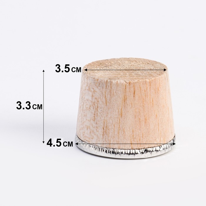 Пробка для термоса со стеклянной колбой на 3.2 л, 4.5 х 3.3 см Пробка для термоса со стеклянной колбой на 3.2 л, 4.5 х 3.3 см