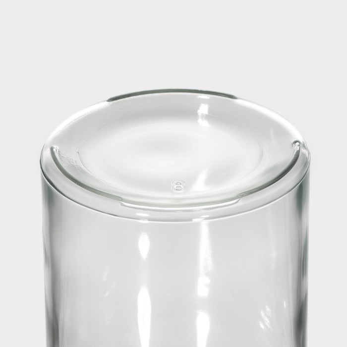 Набор для специй из стекла Доляна &laquo;Коралл&raquo;, 2 предмета: солонка, перечница 6,4&times;11 см