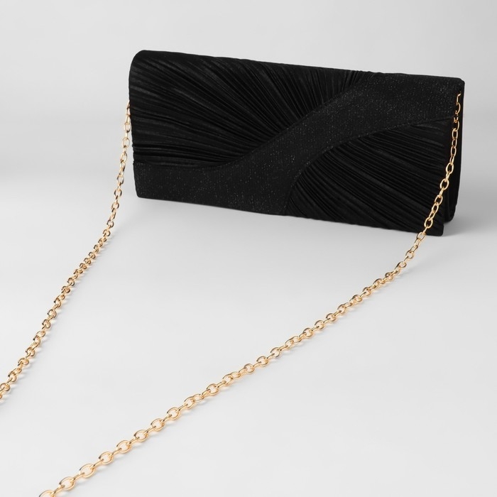 Цепочка для сумки, с карабинами, железная, 5 &times; 7 мм, 120 см, цвет золотой