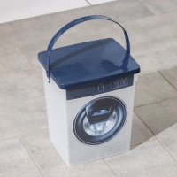 Контейнер для стирального порошка RICCO, 5 л, 19,6&times;16,7&times;23 см, МИКС