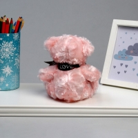 Мягкая игрушка &laquo;Мишка&raquo;, 15 см, цвет розовый