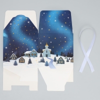 Коробка подарочная новогодняя складная &laquo;Мечты обязательно сбудутся&raquo;, 18 х 18 х 18 см, Новый год