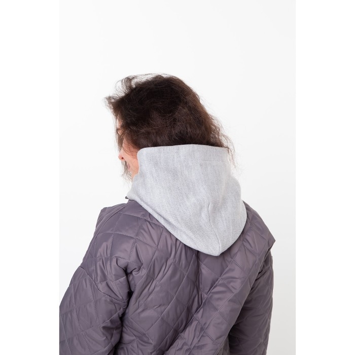 Шапка (капор) женский, цвет серый, размер 54-58 Шапка (капор) женский, цвет серый, размер 54-58