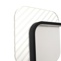 Бра "Двойной квадрат" LED 22Вт 3000/4000К белый 30х23х5 см