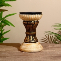 Подсвечник "Кубок" албезия 11х11х18 см