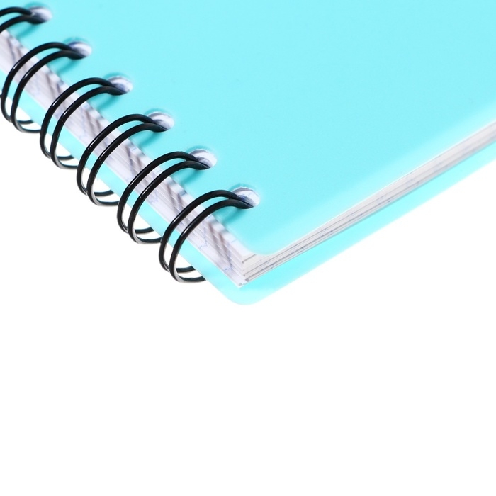 Тетрадь А5, 80 листов в клетку на гребне ErichKrause "Pastel", пластиковая обложка, блок офсет, белизна 100%, МИКС