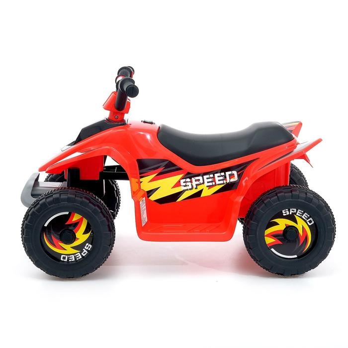 Электромобиль &laquo;Квадроцикл&raquo;, цвет красный