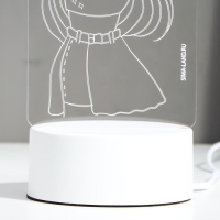 Светильник "Девушка" LED RGB от сети RISALUX Светильник "Девушка" LED RGB от сети RISALUX