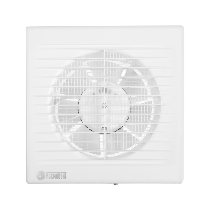 Вентилятор вытяжной "КосмоВент" В125ВК, d=125 мм, 12 Вт, 40 дБ, 188 м&sup3;/ч, с выключателем