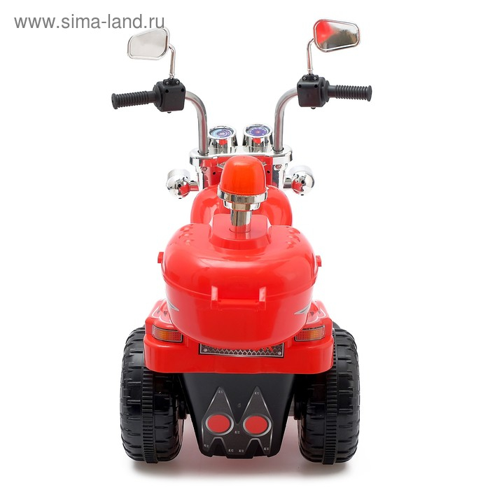 Электромобиль &laquo;Чоппер&raquo;, цвет красный