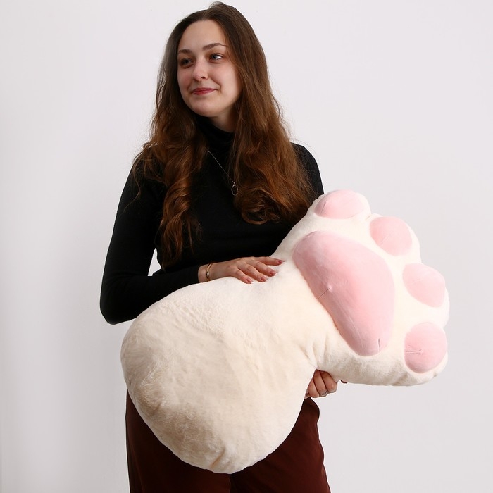 Мягкая игрушка &laquo;Лапа&raquo;, 70 см, цвет молочно-бежевый