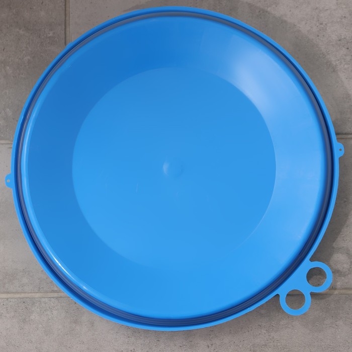 Ведро с герметичной крышкой, 20 л, цвет белый