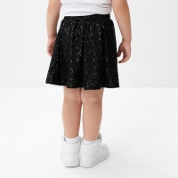 Юбка из пайеток KAFTAN размер 34 (122-128 см), черный