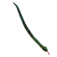 Мягкая игрушка &laquo;Змея&raquo;, зелёная с белым животиком, 95 см