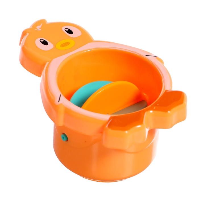 Набор игрушек для ванны &laquo;Утка-матрёшка&raquo;, 5 предметов, цвета МИКС