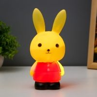 Ночник "Зая" LED 1Вт 3хLR44 синий 18х6х6см RISALUX Ночник "Зая" LED 1Вт 3хLR44 синий 18х6х6см RISALUX