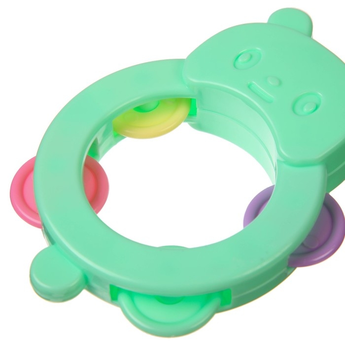 Погремушка - бубен «Зайчик», Крошка Я Погремушка - бубен «Зайчик», Крошка Я