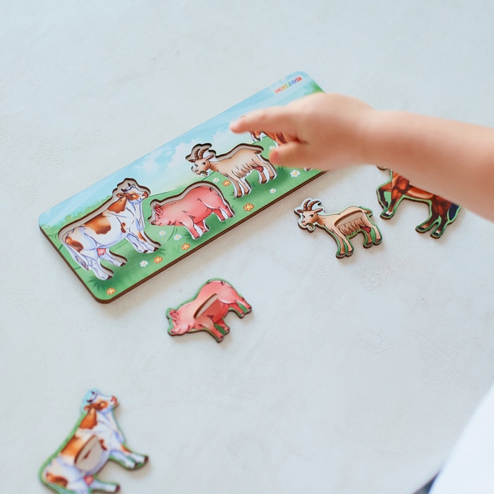 Рамки-вкладыши для малышей &laquo;Ферма&raquo;