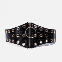 Ремень женский, ширина 12 см, на молнии, цвет чёрный Ремень женский, ширина 12 см, на молнии, цвет чёрный