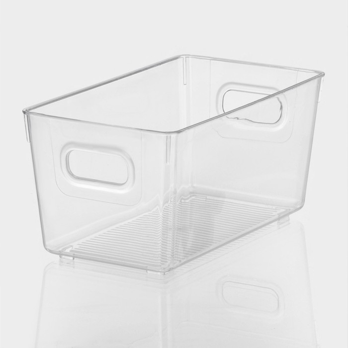 Контейнер для холодильника RICCO, 23,5&times;13&times;11 см, цвет прозрачный