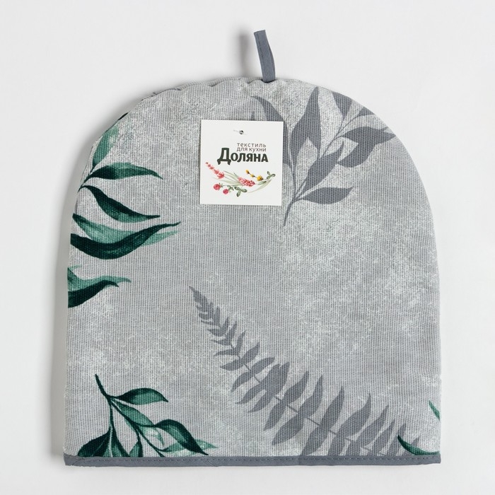 Грелка на чайник "Доляна" Tropics 28х28см, 100% хлопок,164г/м2