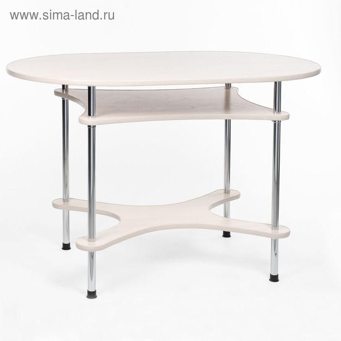 Стол обеденный "Мия-2", цвет дуб выбеленный