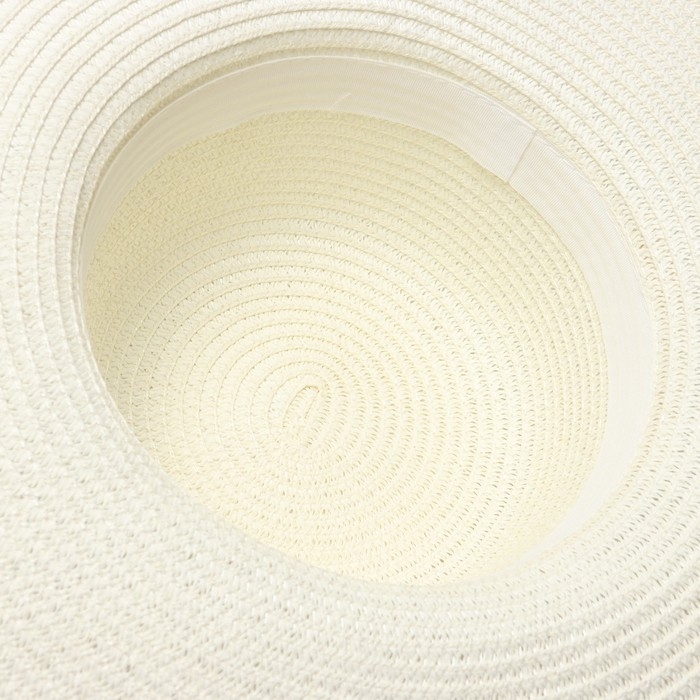 Шляпа женская MINAKU, цв. молочный, р-р 58 Шляпа женская MINAKU, цв. молочный, р-р 58