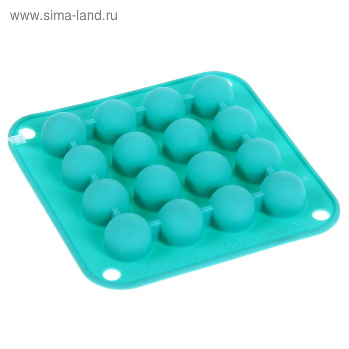 Силиконовая форма "Шарики" 16 шт., 1,5 см