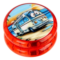 Йо-йо &laquo;Транспорт&raquo;, световые эффекты, цвет МИКС