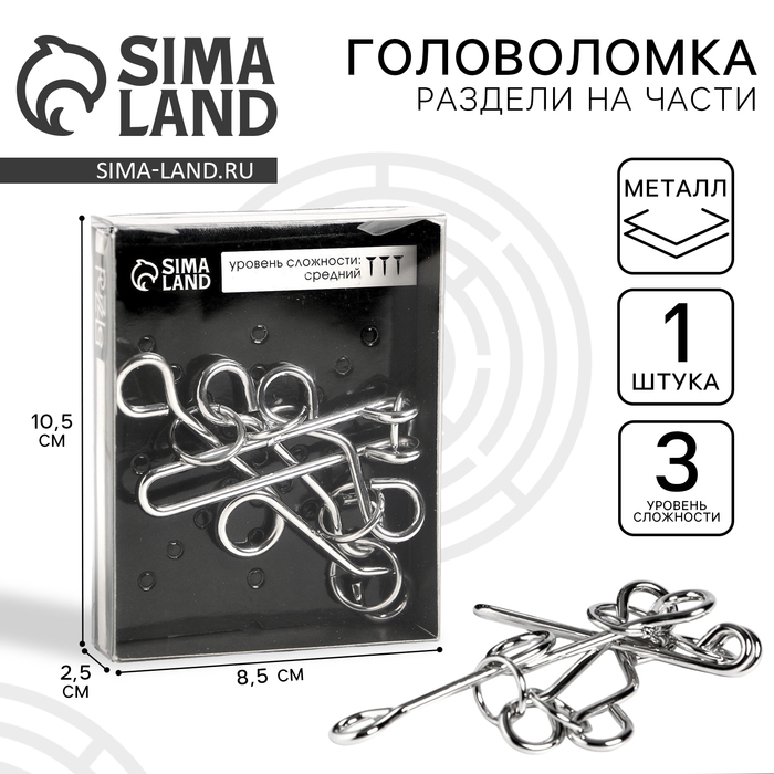 Головоломка &laquo;Раздели на части&raquo; №21