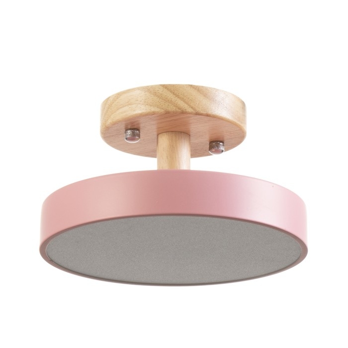 Светильник Светильник "Ринд" LED 13Вт 4000К розовый 18х18х10 см BayerLux