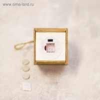 Ёлочная игрушка «Домик с колокольчиками», от батареек, свечение тёплое белое Ёлочная игрушка «Домик с колокольчиками», от батареек, свечение тёплое белое