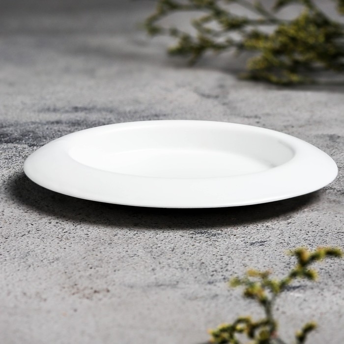 Подсвечник "Чашка" металл, 11 см, белый