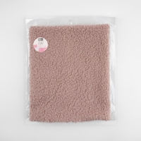 Лоскут мех «Барашек», 50 × 50 см, 500 г/м, цвет пыльная роза №11 Лоскут мех «Барашек», 50 × 50 см, 500 г/м, цвет пыльная роза №11