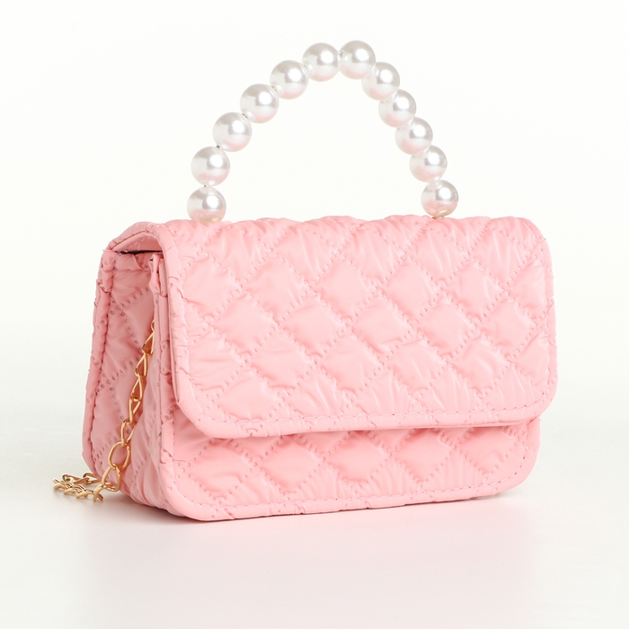 Сумка детская для девочки на молнии &laquo;Выбражулька&raquo;, цвет розовый