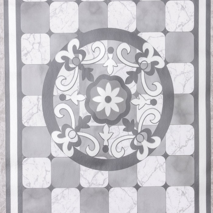 Клеёнка на стол на нетканой основе Доляна &laquo;Рэй&raquo;, рулон 20 метров, ширина 137 см, общая толщина 0,3 мм