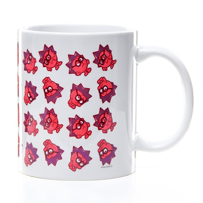 Кружка сублимация, 350 мл Кружка сублимация, 350 мл "Свой совет себе посоветуй", Смешарики