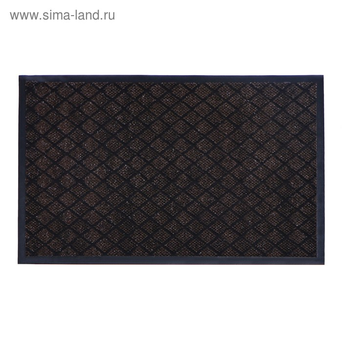 Коврик придверный влаговпитывающий &laquo;Галант&raquo;, 50&times;80 см, цвет коричневый