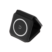 Беспроводное зарядное устройство 3 в 1 A07, 15 W, поддержка MagSafe, складная, чёрная Беспроводное зарядное устройство 3 в 1 A07, 15 W, поддержка MagSafe, складная, чёрная