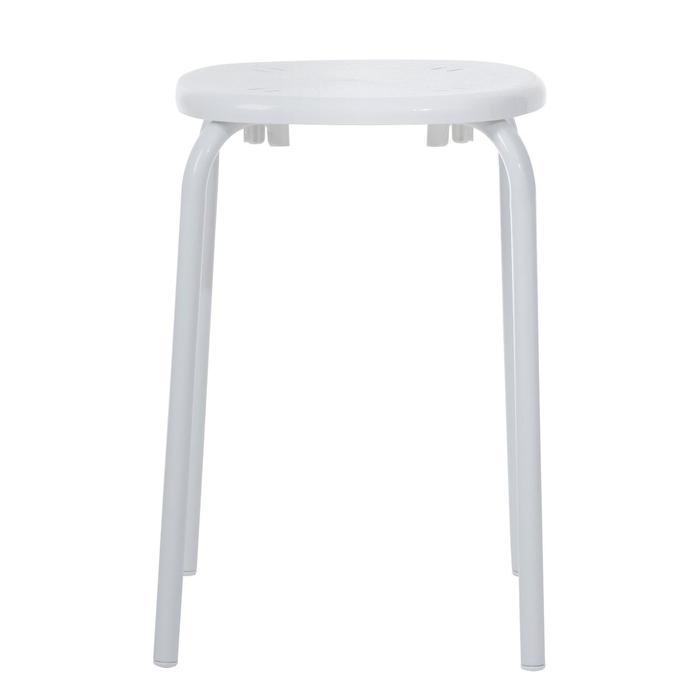 Табурет ТП02/Б, белый Табурет ТП02/Б, белый
