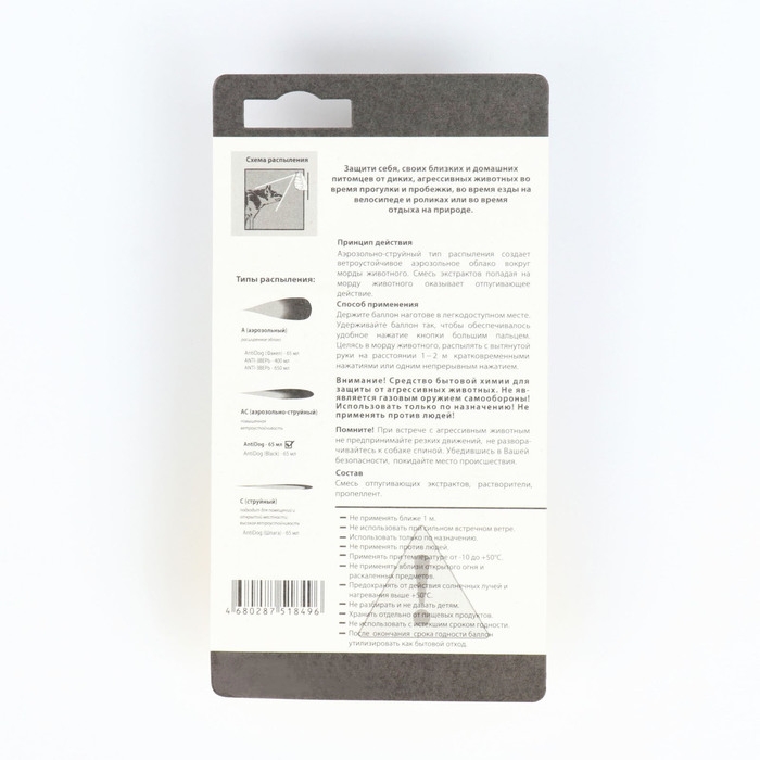 Отпугиватель собак Отпугиватель собак "AntiDog" 65 мл