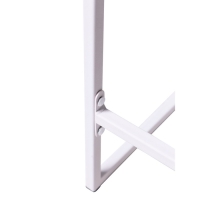 Журнальный столик "ENERGY loft", 52 х 34 х 30 см, белый, дуб сантана