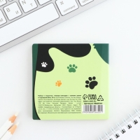 Подарочный набор в открытке &laquo;Пушистый р-р-рыцарь&raquo;, стикеры 4х20 л, отрывной блок 30 л