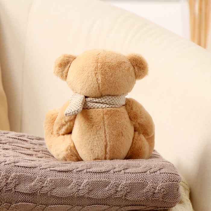 Мягкая игрушка «Мишка», в вязаном шарфике, цвета МИКС Мягкая игрушка «Мишка», в вязаном шарфике, цвета МИКС