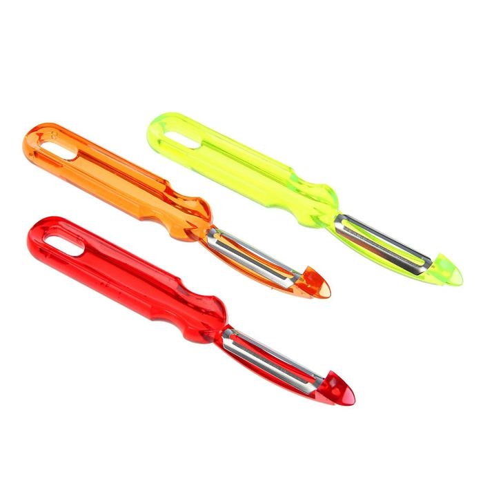 Овощечистка Доляна &laquo;Леденец&raquo;, 17 см, цвет МИКС