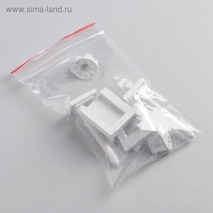 Сиденье для унитаза с крышкой Росспласт &laquo;Декор. Яхта&raquo;, 44,5 х 37,5 см, белое