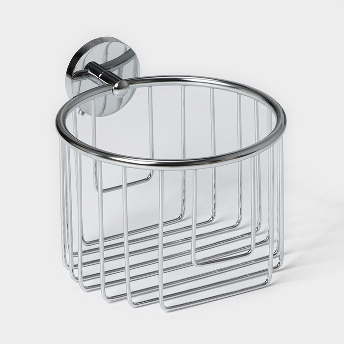 Держатель для туалетной бумаги Штольц St&ouml;lz, 14&times;16&times;13 см, цвет хромированный