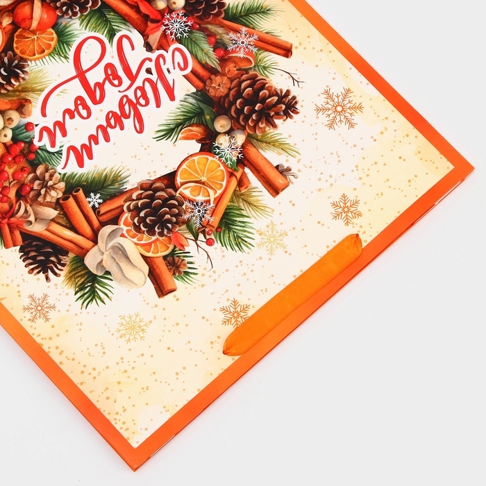 Пакет ламинированный вертикальный "Венок угощений", L 31 &times; 40 &times; 12 см