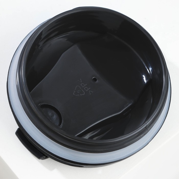 Термостакан в кожзаме &laquo;Настоящий мужик&raquo;, 450 мл