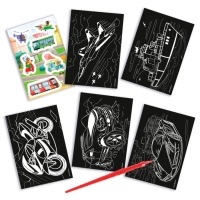 Гравюра блокнот детский «Поехали!», 10 листов, штихель, для мальчика Гравюра блокнот детский «Поехали!», 10 листов, штихель, для мальчика